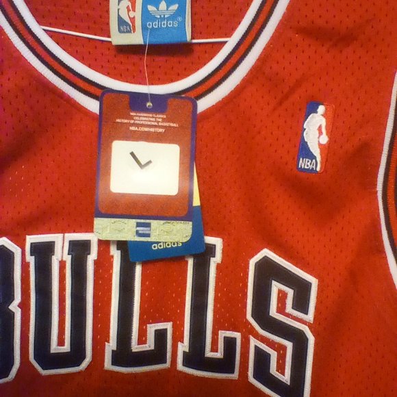 NBA Adidas Hardwood Classics Soul Swingman Scottie Pippen 33 1995-1996 size LG - Picture 3 of 6